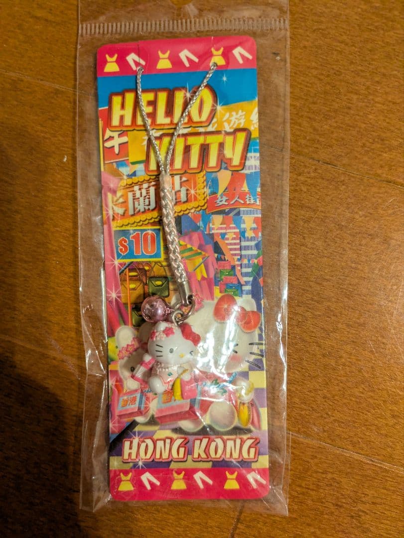ハローキティ ストラップ 根付 香港