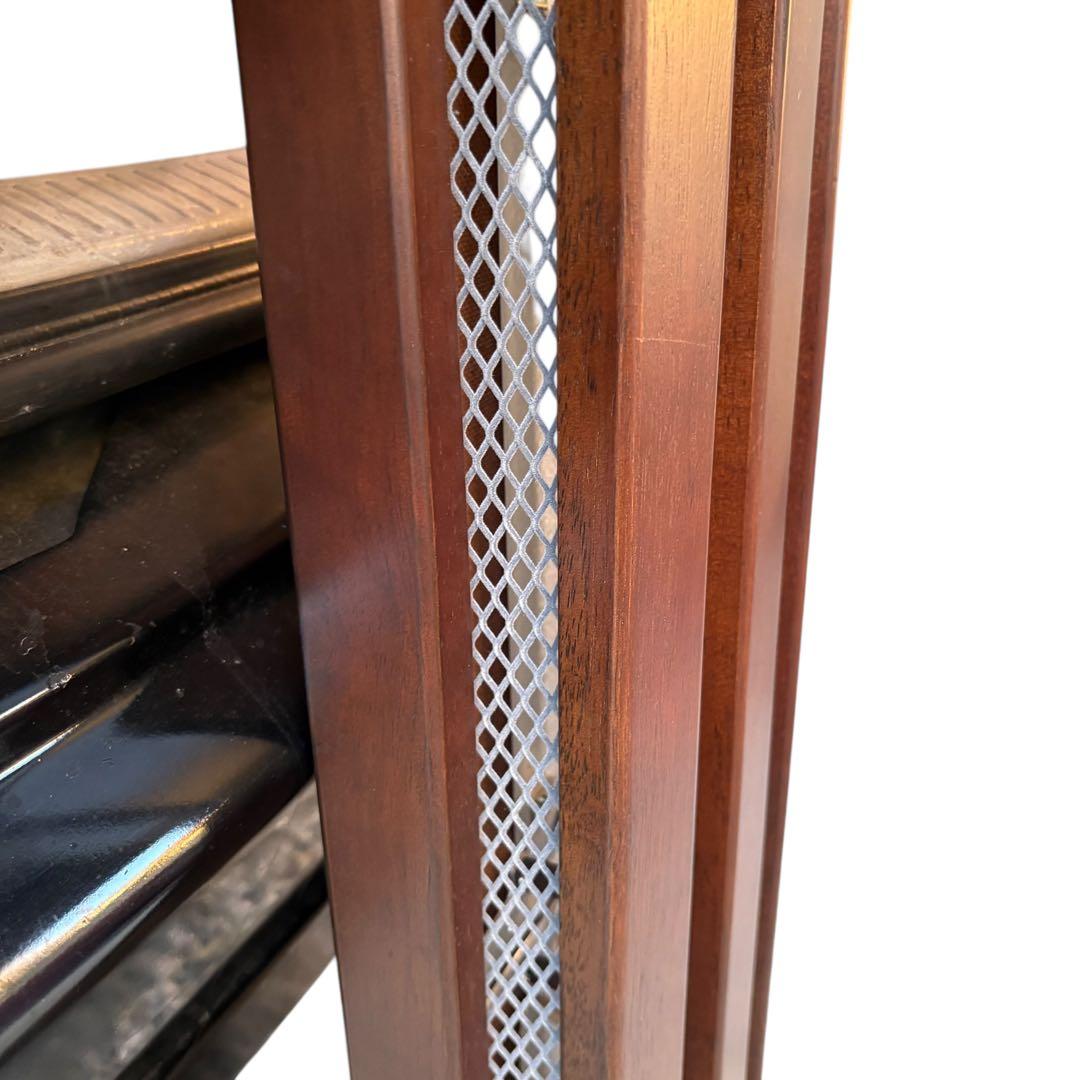 メトロ電気工業　ハロゲン　木枠フットヒーター　MFH-321ET