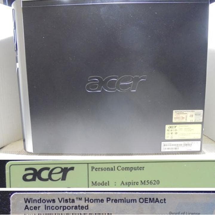 acer　M5620　Core2（4コア）　SSD　WindowsXP pro