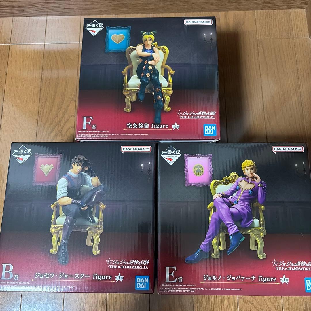 ジョジョの奇妙な冒険 -THE★JOJO WORLD- 一番くじ フィギュア