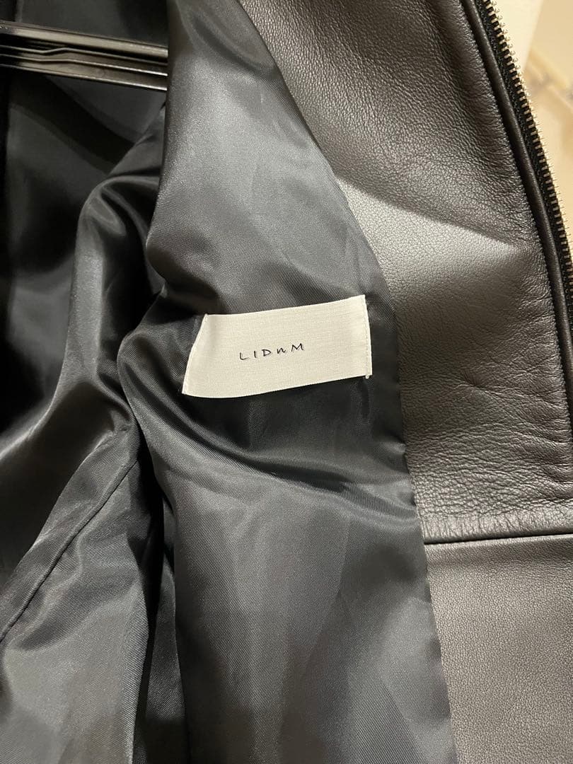 ブラックレザーライダースジャケット