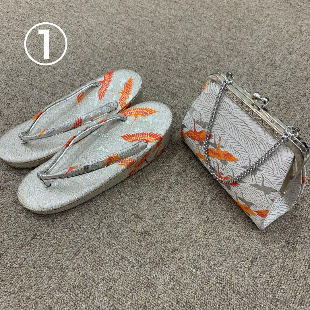 お小物類全て、草履&バッグ、着付け小物一色501ag26□着物&袋帯&長襦袢