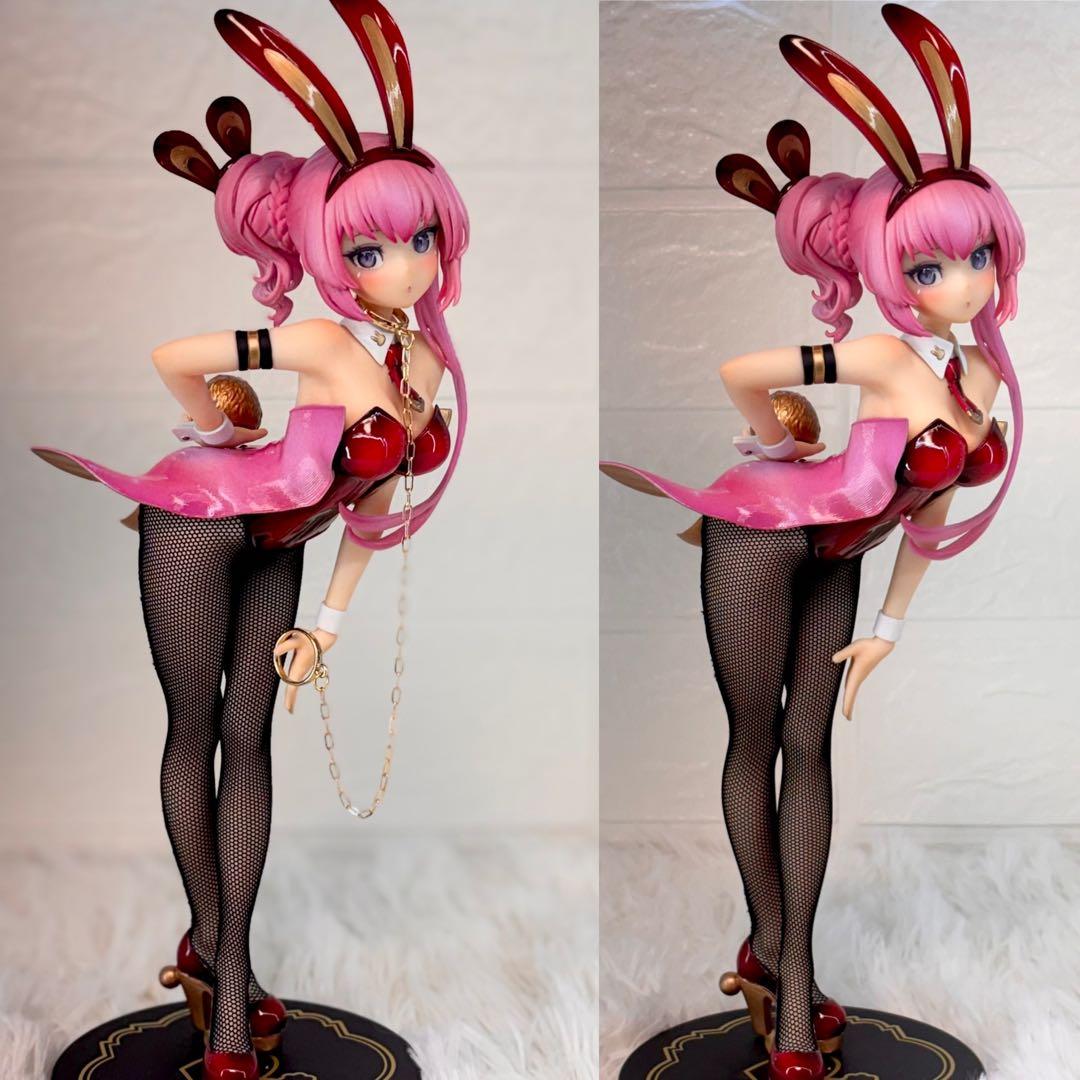 ち*こ様 初音ミク　巡音ルカ　フィギュア　リペイント　バニーver ゴールドパー