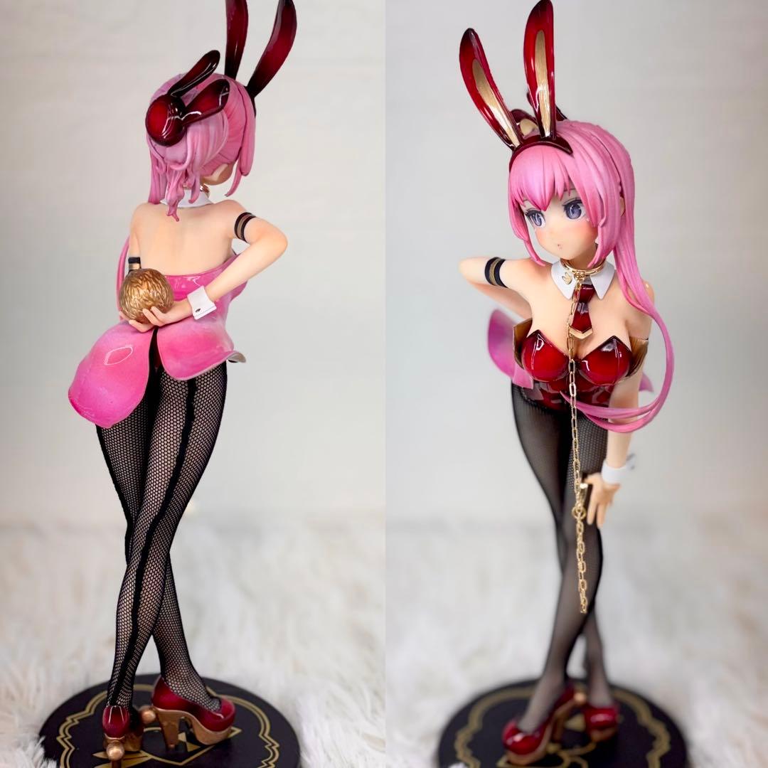 ち*こ様 初音ミク　巡音ルカ　フィギュア　リペイント　バニーver ゴールドパー