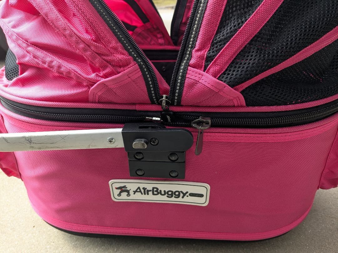 air buggyピンク 犬用カート　ドッグカート　取説付き