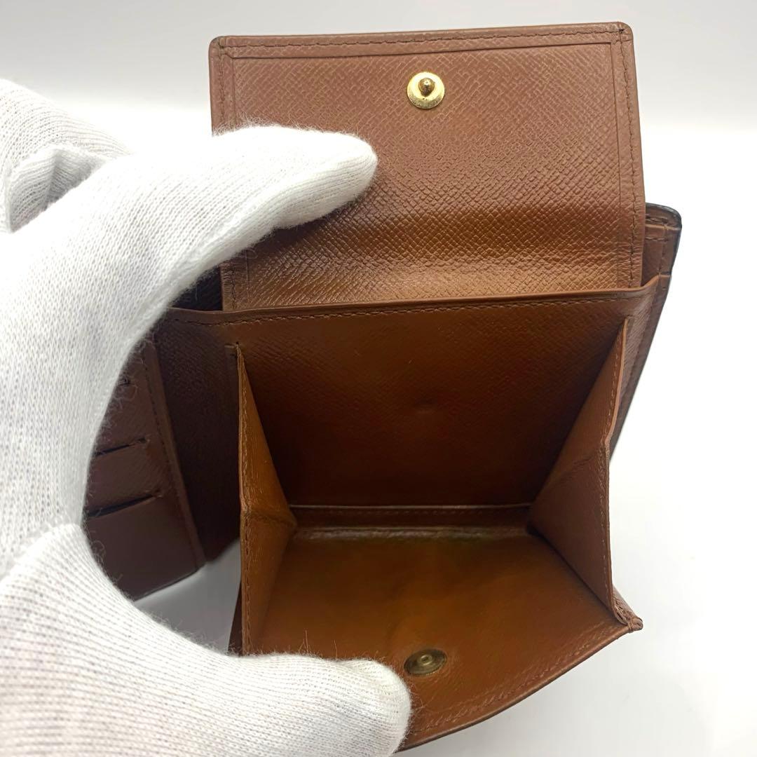 ルイヴィトン 二つ折り財布 ポルトフォイユ マルコ モノグラム コンパクト財布