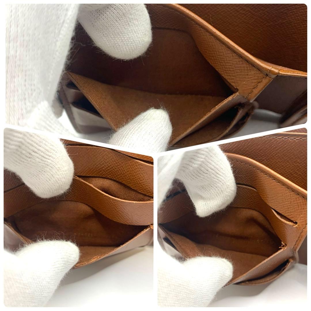 ルイヴィトン 二つ折り財布 ポルトフォイユ マルコ モノグラム コンパクト財布