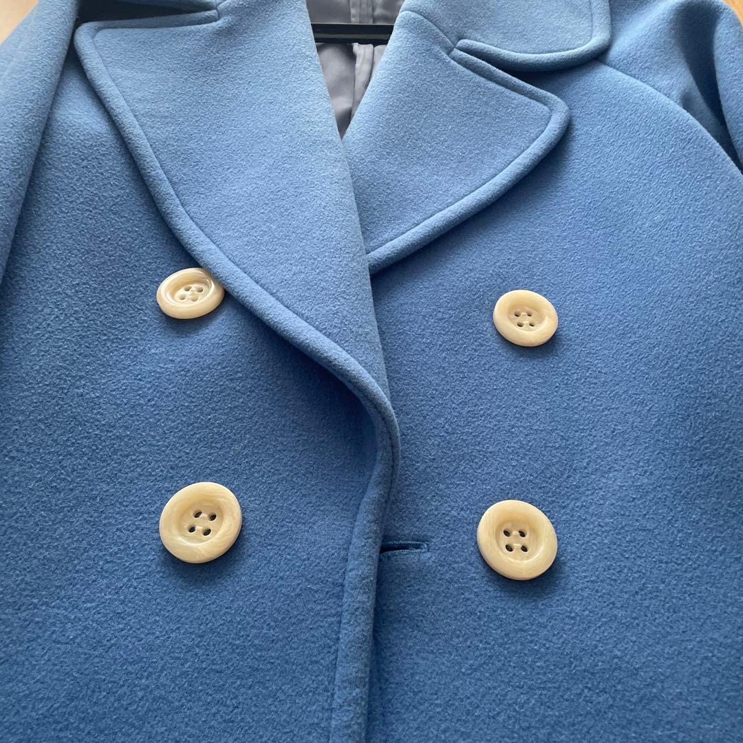 LE CIEL BLEU ブルー チェスターコート 36