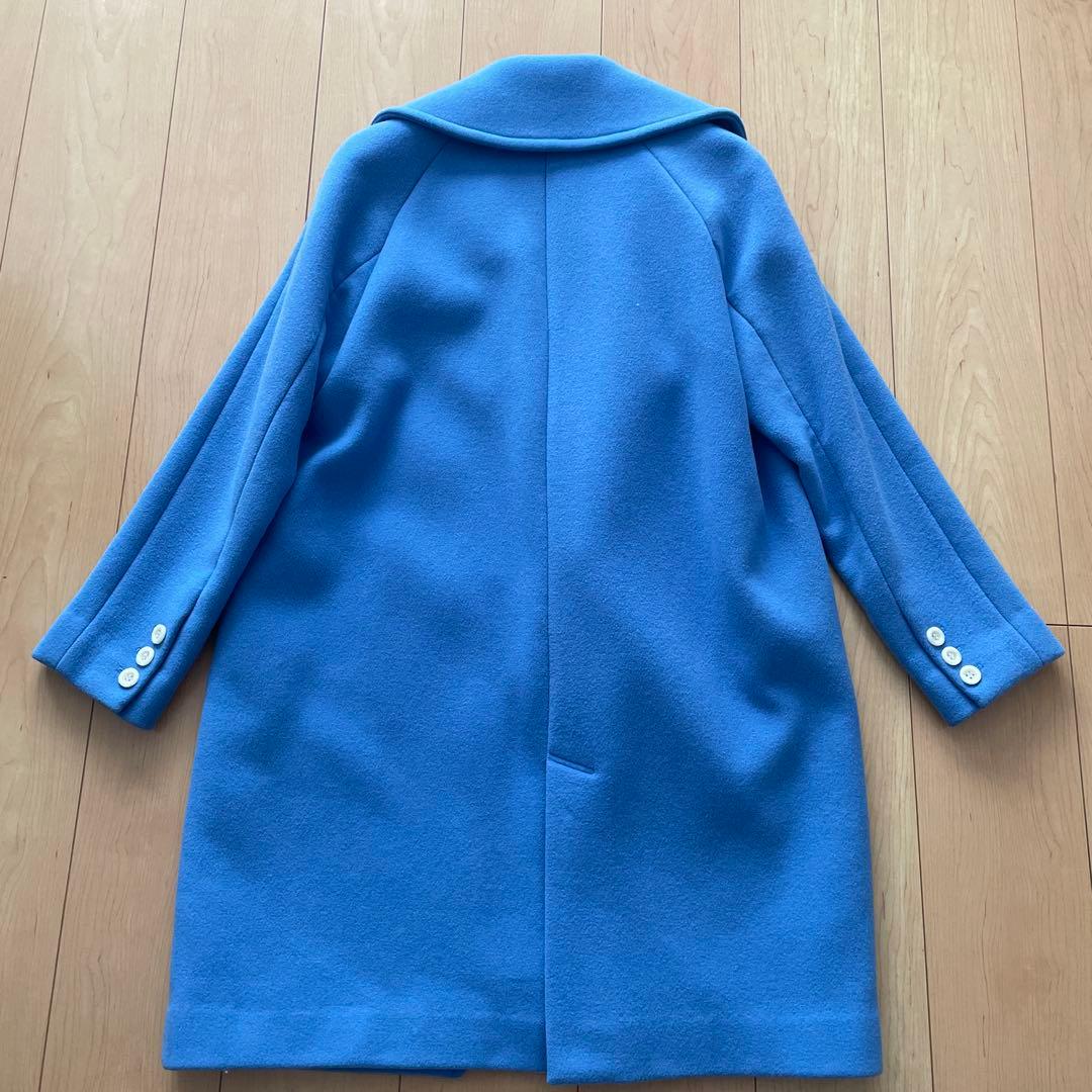 LE CIEL BLEU ブルー チェスターコート 36