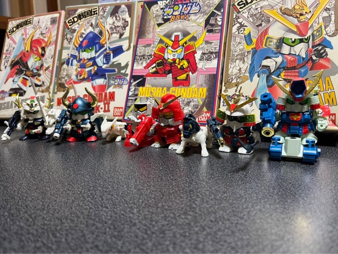 元祖SDガンダムbb戦士武者ガンダム一同