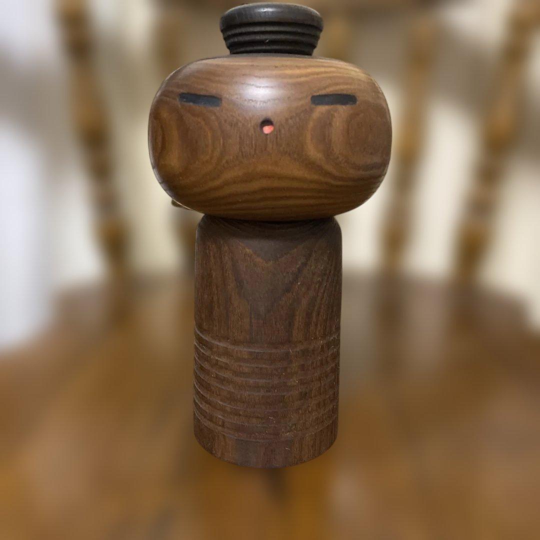 山中三平作　創作こけし　童心