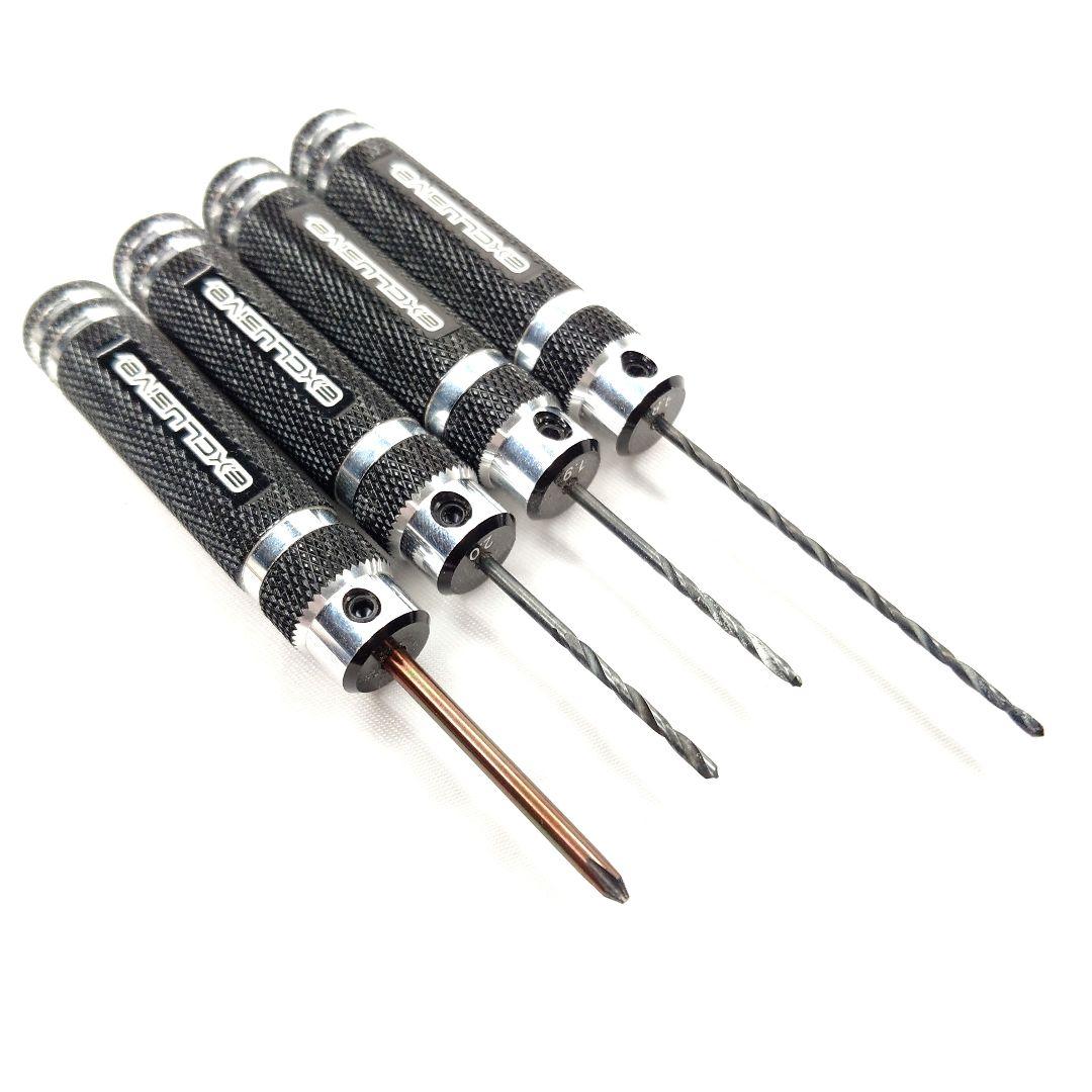 【生産終了品】　ミニ四駆　エクスクルーシヴ　ツールセット　ブラック+オマケ