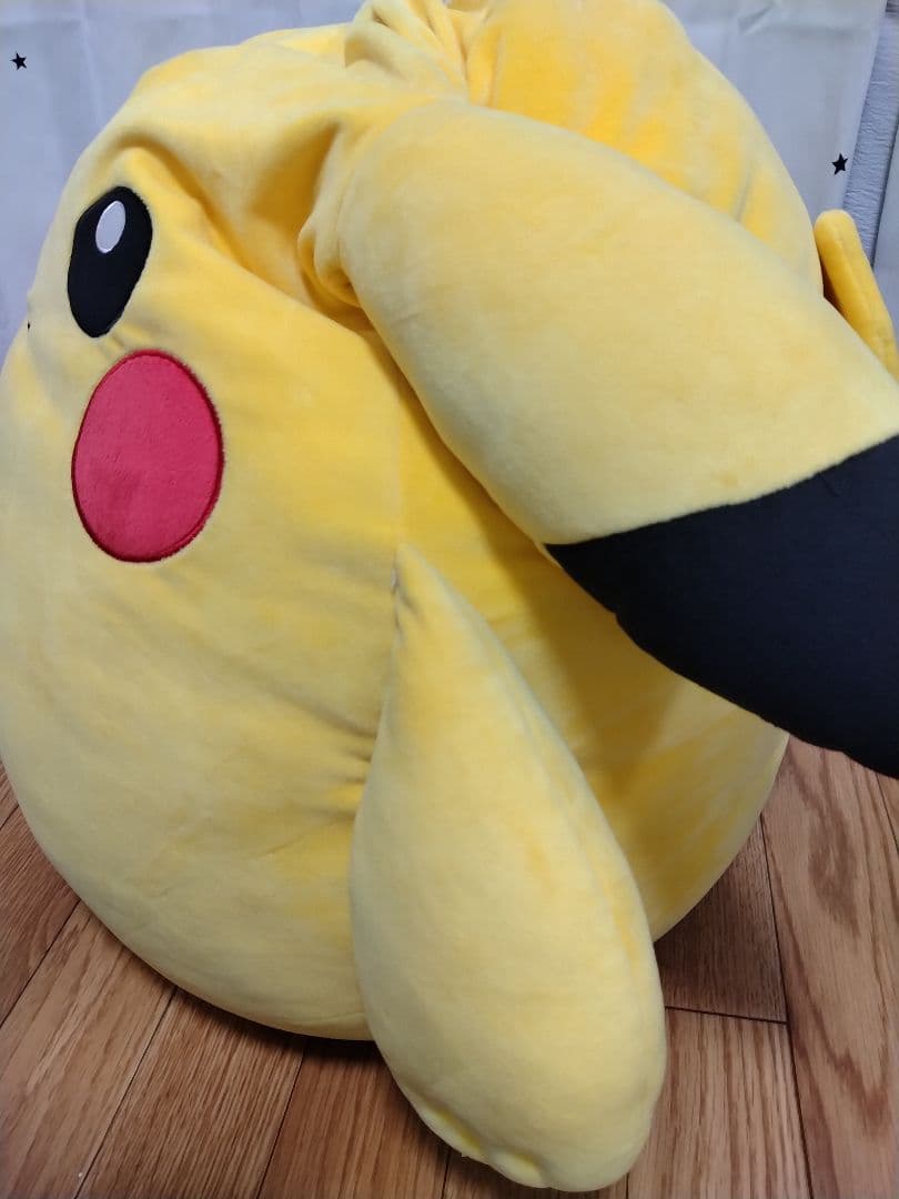 ピカチュウモチモチぬいぐるみBIG　希少