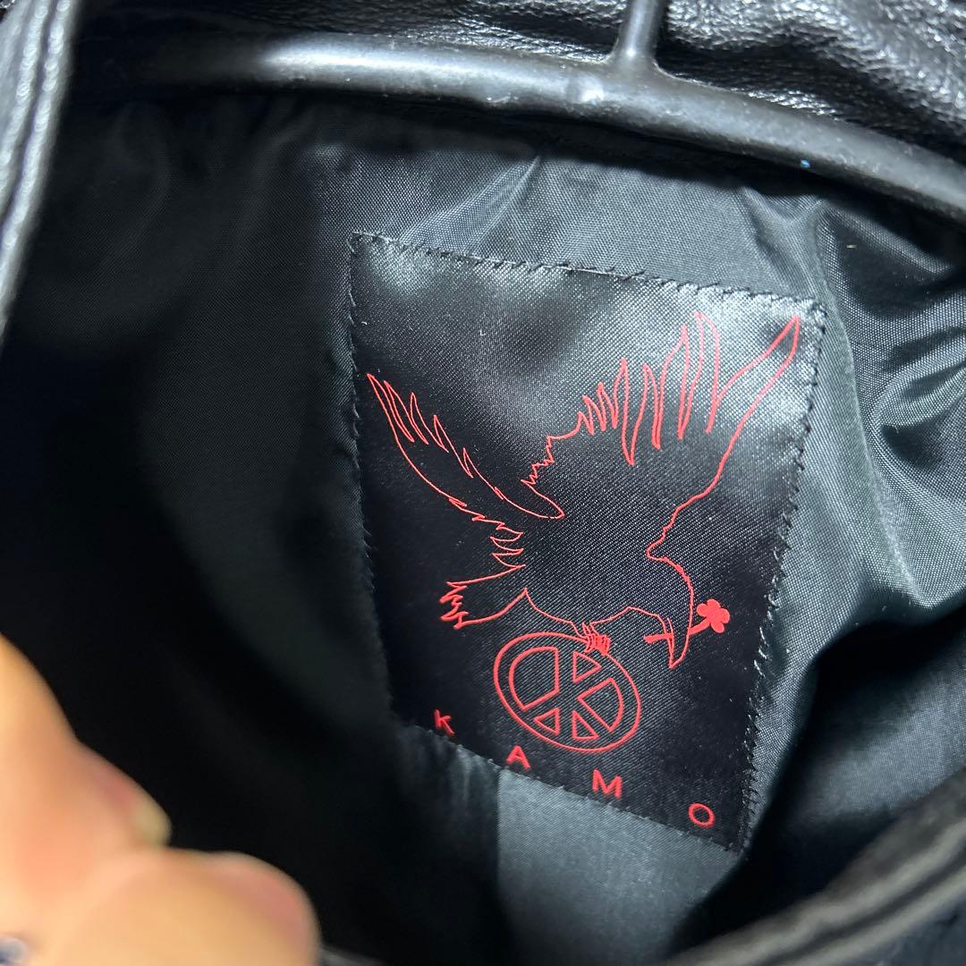 シングルスタッズレザーライダース　KAMO アナーキー