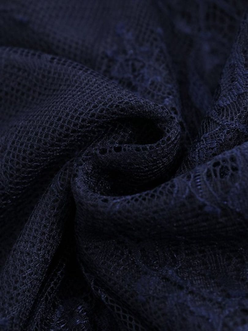 ジュエルズ　ジップアップノースリーブミディドレス