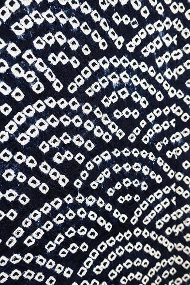 ★専用★美品 小紋 総絞り 黒 トールサイズ 身丈166cm 裄丈66cm 袷