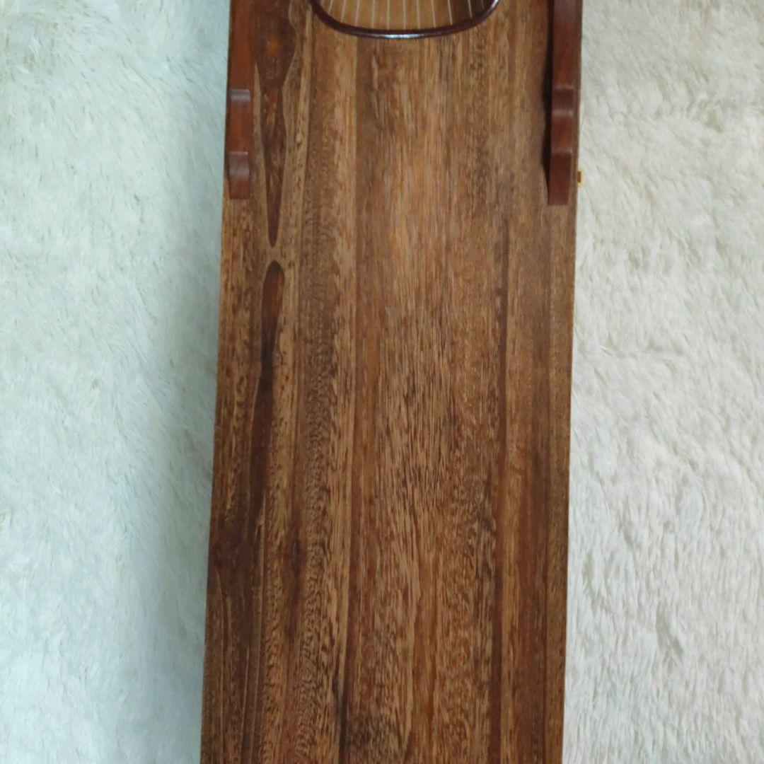 美品　琴　和楽器　弦楽器 13弦　すだれ彫り　付属品