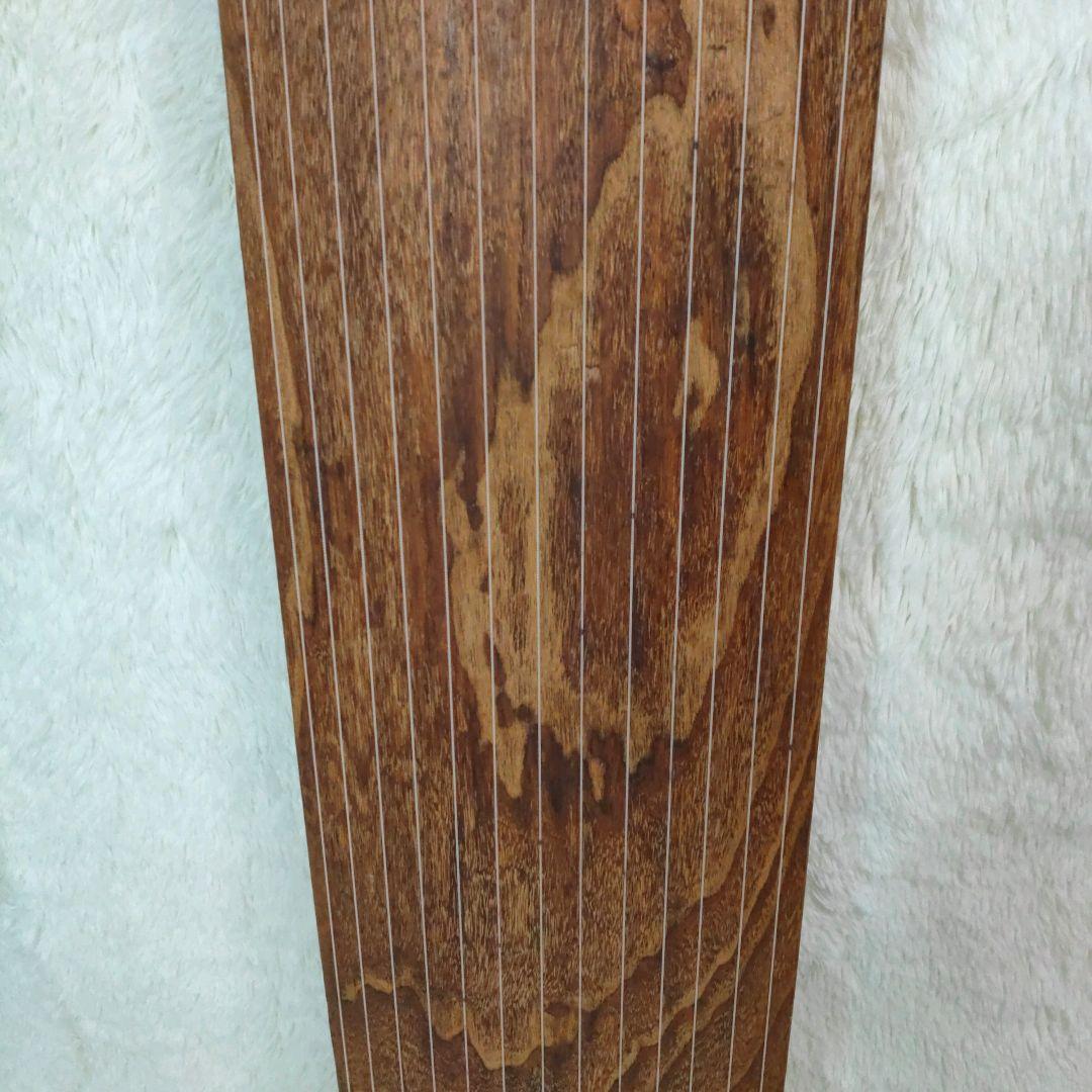 美品　琴　和楽器　弦楽器 13弦　すだれ彫り　付属品