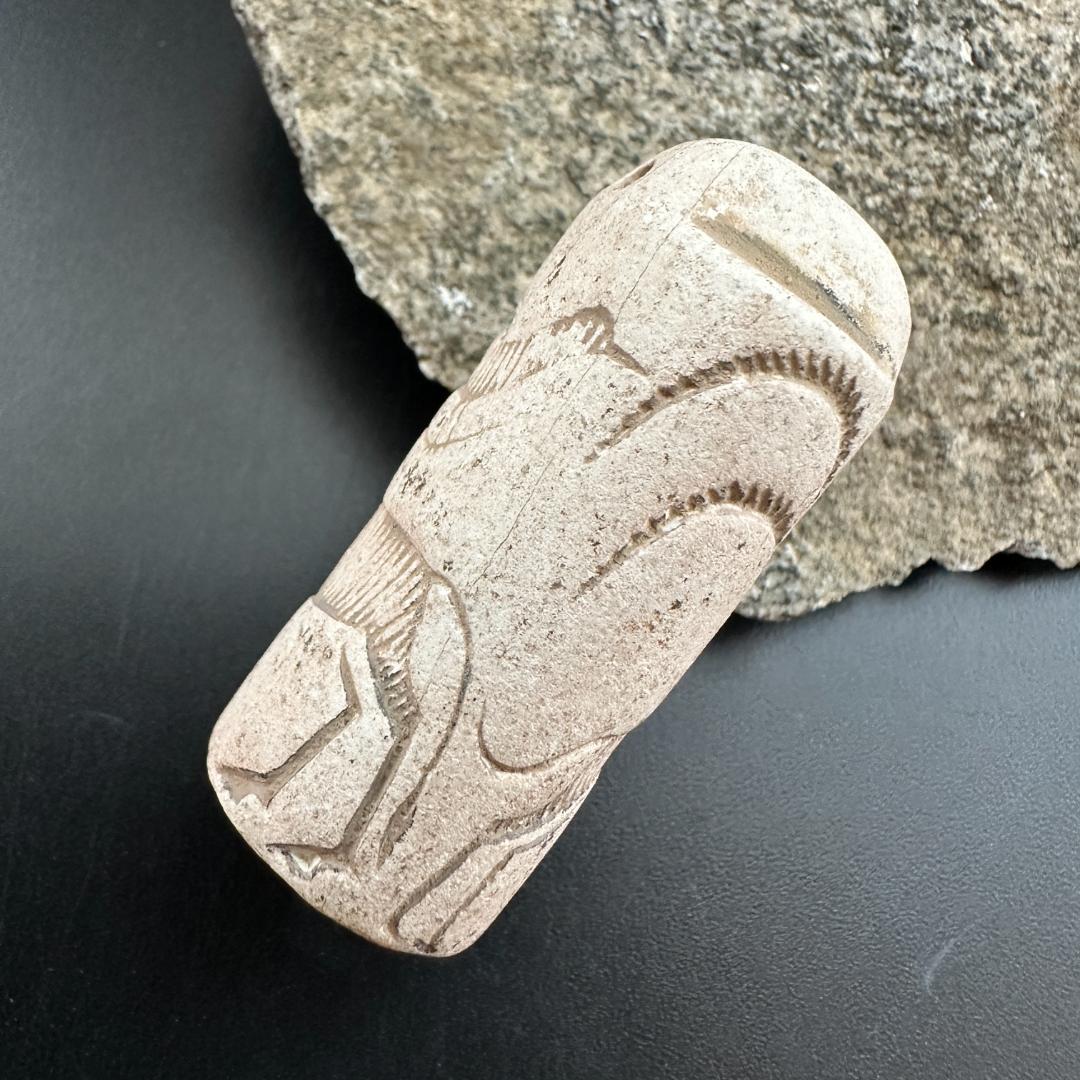 円筒印章 古代メソポタミア文明 自然の調和 スタンプ パワーストーン 1493