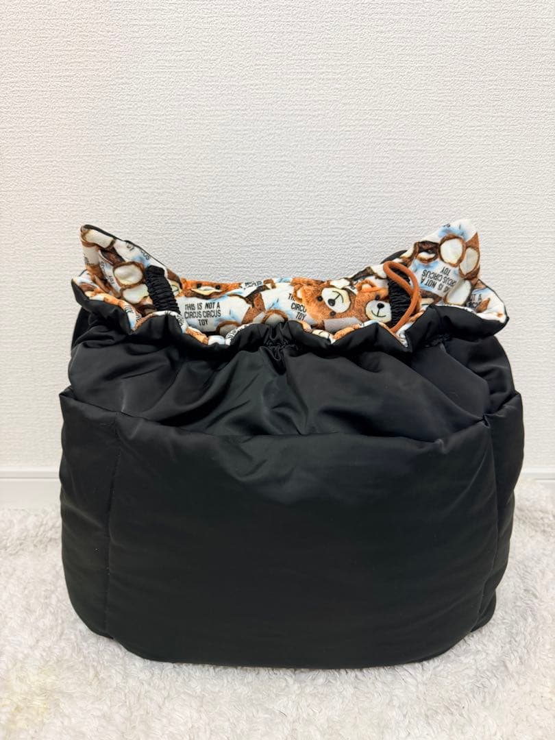 circus circus サーカスサーカス 抱っこキャリーバッグ black