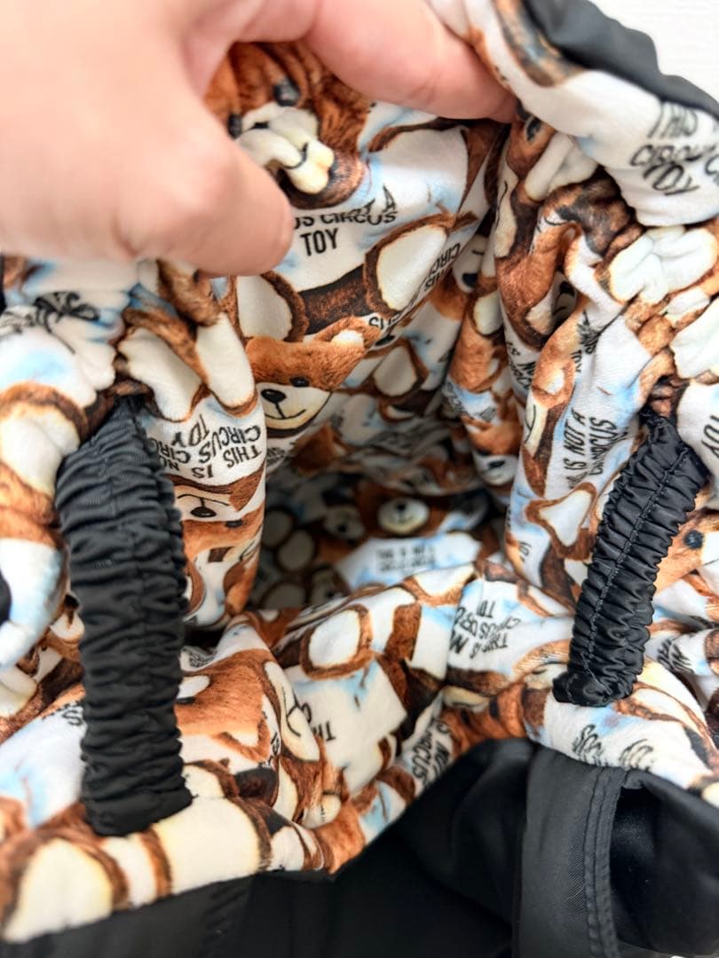 circus circus サーカスサーカス 抱っこキャリーバッグ black