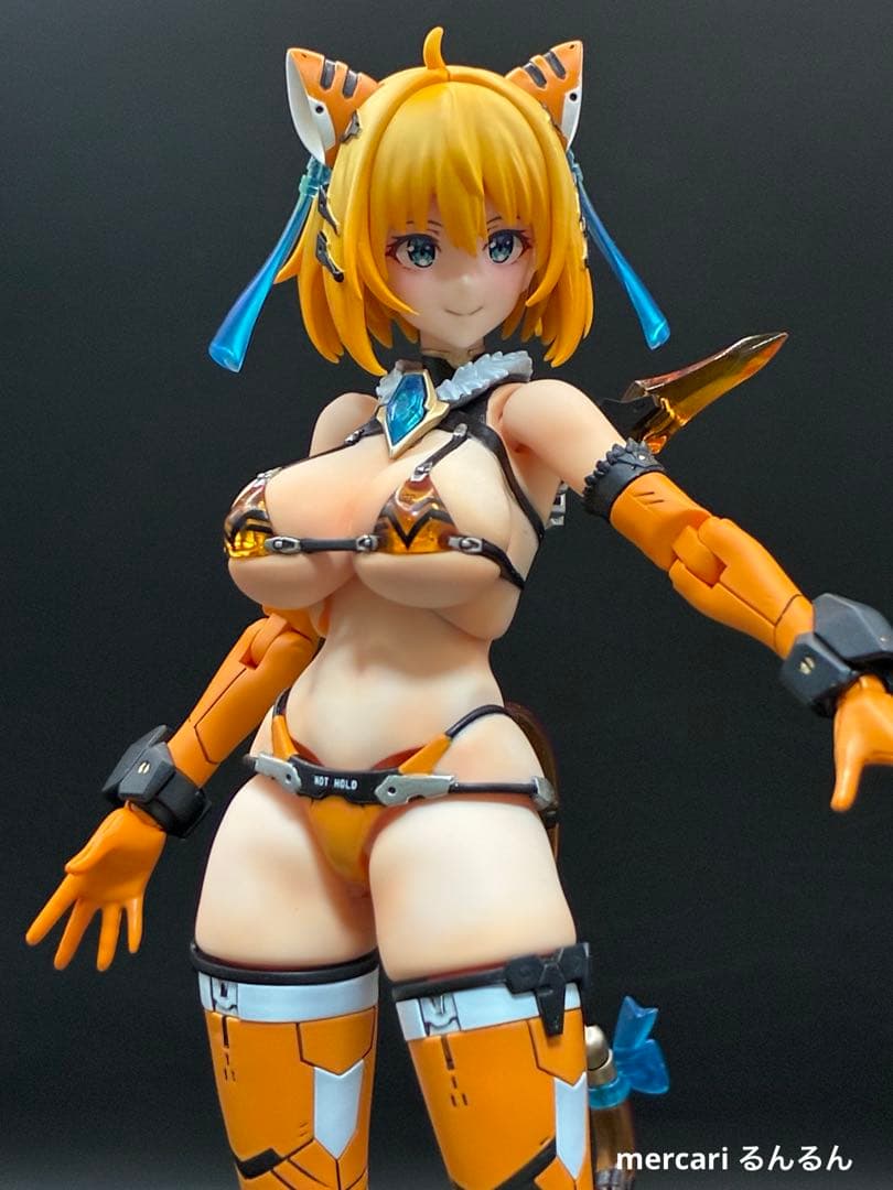 PLAMAX ソフィア・F・シャーリング 虎アーマーver全塗装完成品