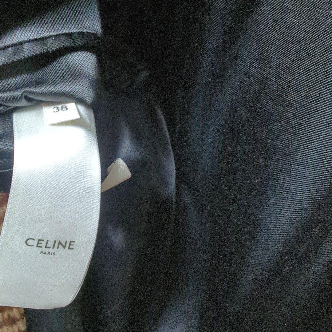 セリーヌ ダブルチェスターコート 38