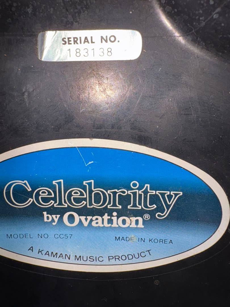 Celebrity by Ovation CC57 エレアコ