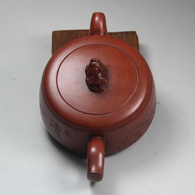 三本足獅壺  煎茶道具 中国古美術 紫砂壺・紫泥急須・茶壺・茶道具