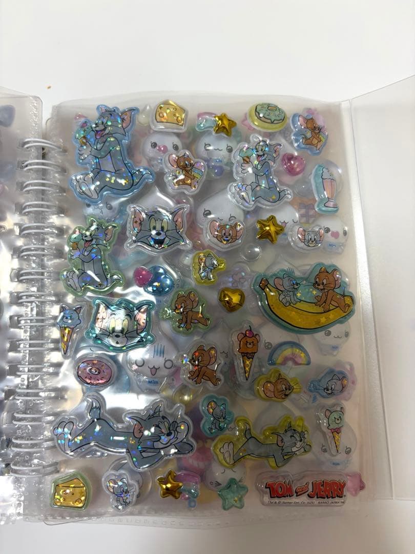 シール帳完成品　ボンボンドロップシール