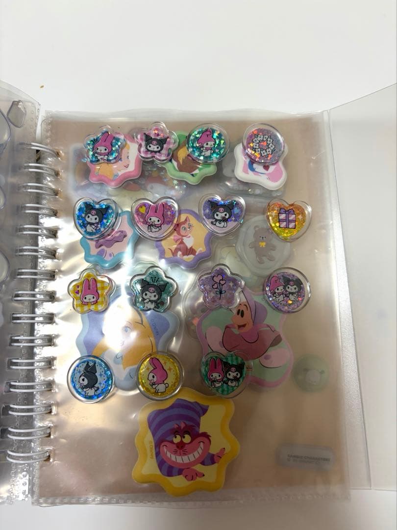 シール帳完成品　ボンボンドロップシール