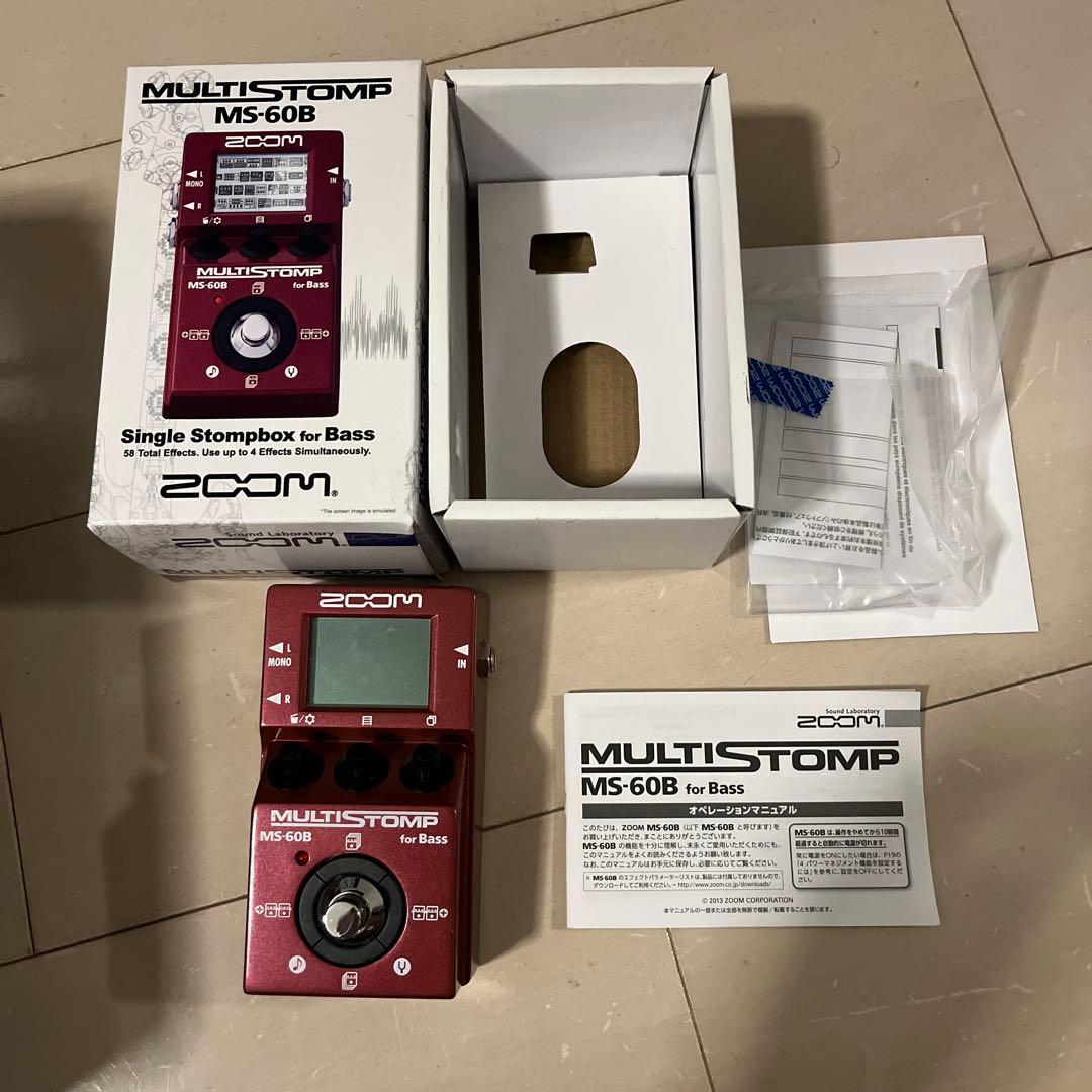 ギター ZOOM MULTI STOMP MS-60B