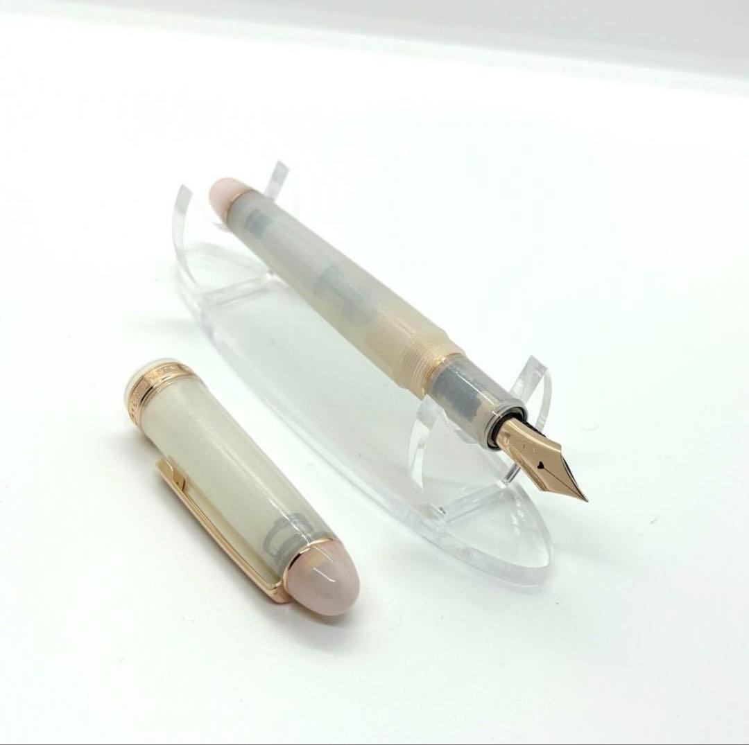 【新品】万年筆　八文字屋オリジナル　初雪　細字F