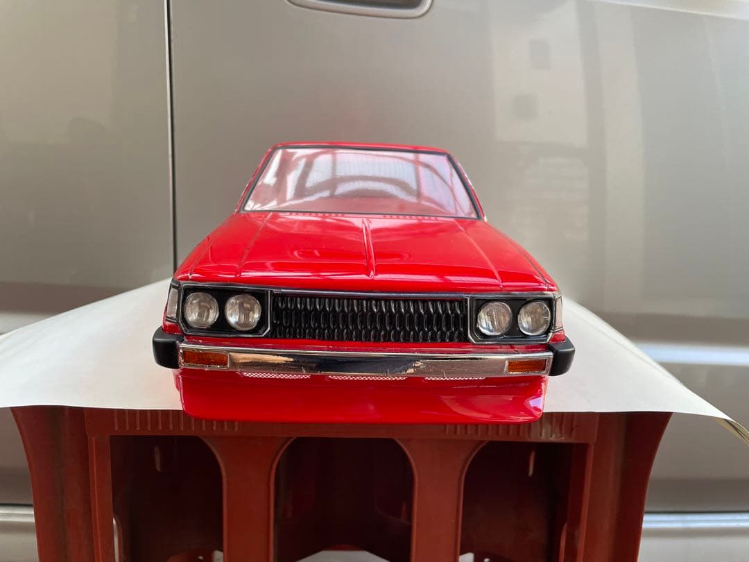 アナベルガトー　パンドラ　カローラバン塗装済みボディ