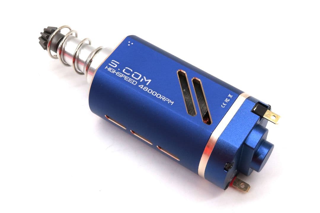 S.COM 48K RPM AEG ブラシレスモーター 電動ガン用 ロングタイプ