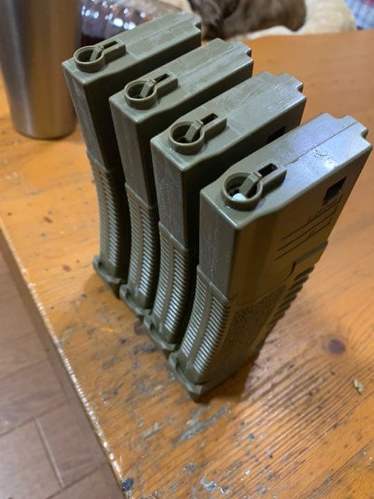 M4 ARスタンダード　ピーマグ　P-Mag TANカラー4セット