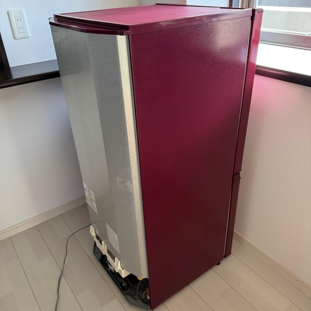 中古2ドア 冷蔵庫 アクア aqa-16g 2018年製 取扱説明書あり