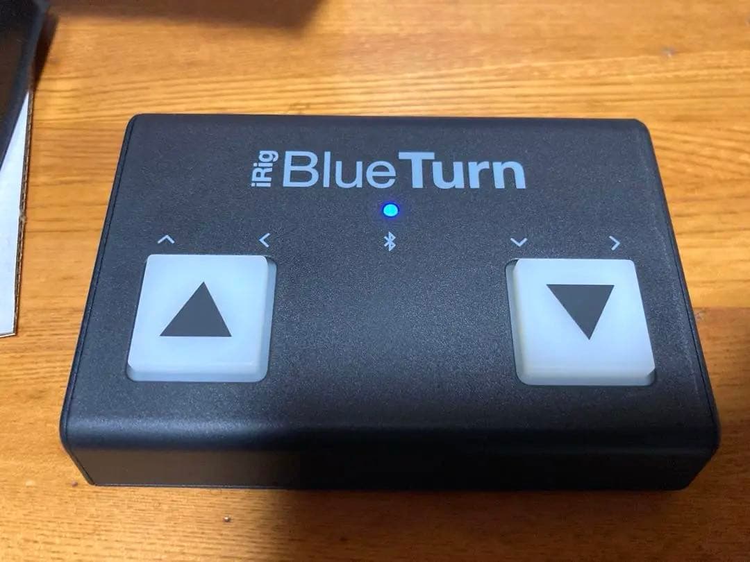 美品 iRig BlueTurn 譜めくり フットペダル Bluetooth