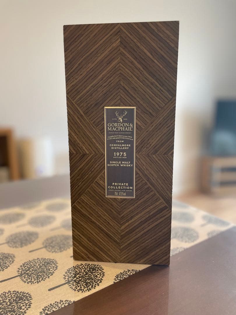 Gordon&MacPhail 1975 ゴードン&マクファイル⭐︎空瓶&化粧箱付