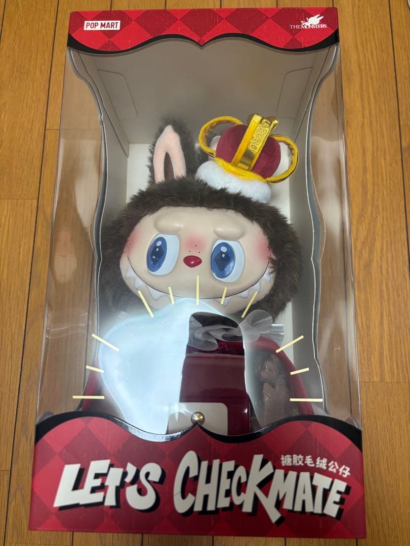 POP MART Labubu LET'S CHECKMATE ぬいぐるみ