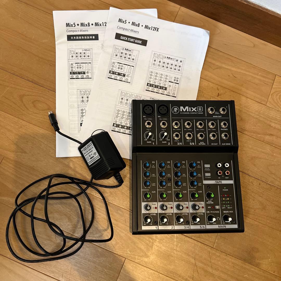 配信機器・PA機器・レコーディング機器 MACKIE Mix8