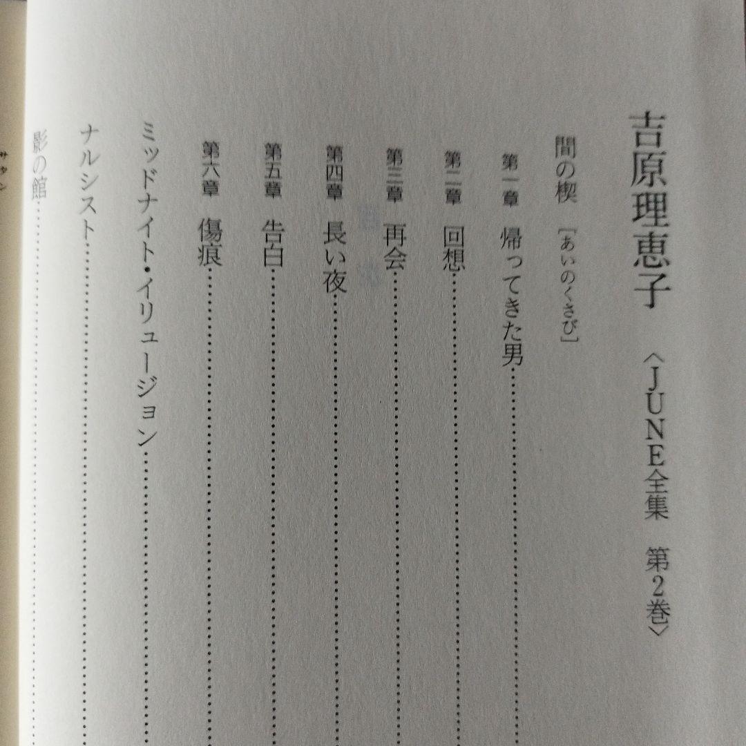 ＢＬ小説　吉原理恵子 JUNE全集