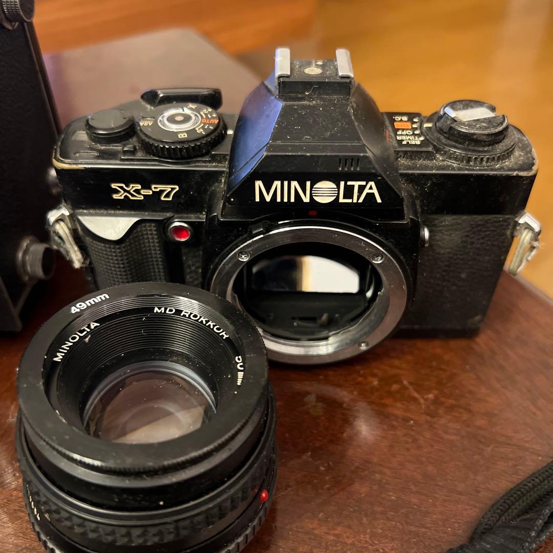 フィルムカメラ YashicaFlex & Minolta X-7 OLYMPUS PEN
