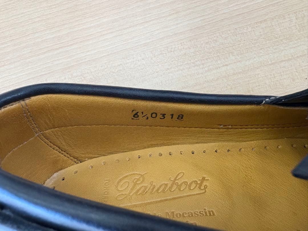 靴 Paraboot TOMORROWLAND MALO RAID NAVY 6.5