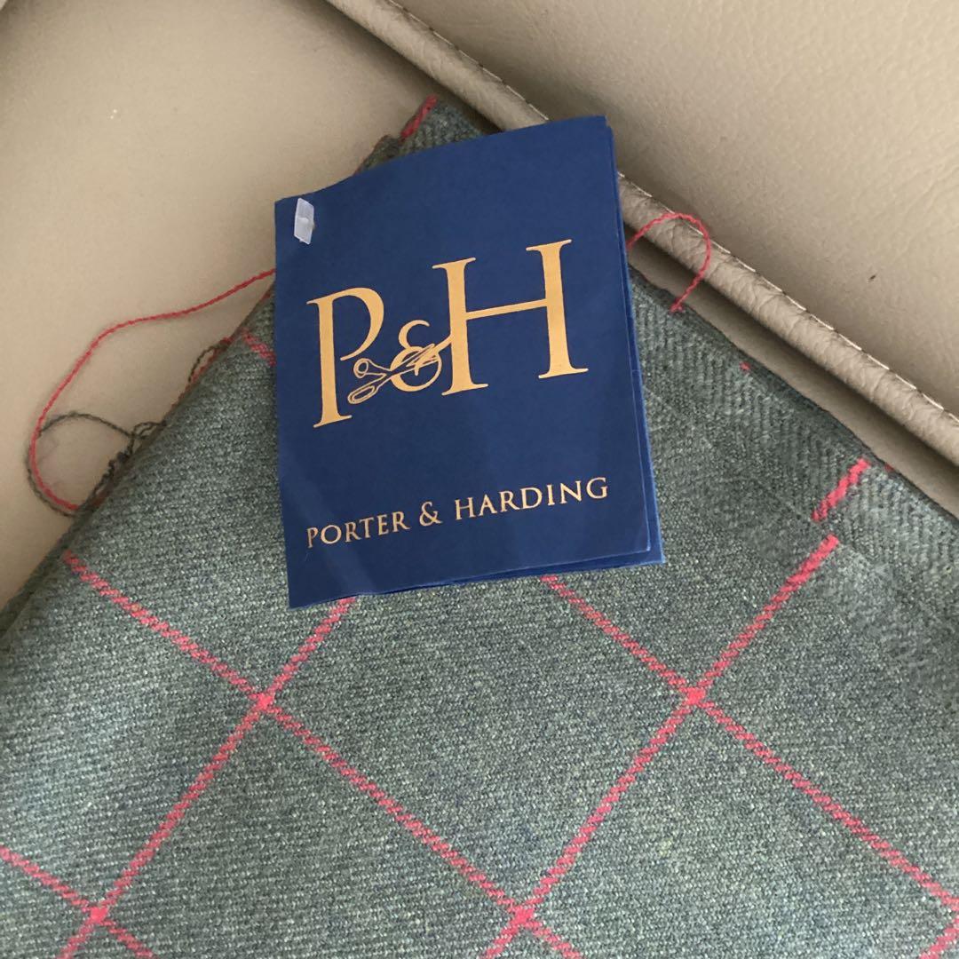 コート　スキャバル　ドメール　ハリソンズ　ジョンフォスター生地