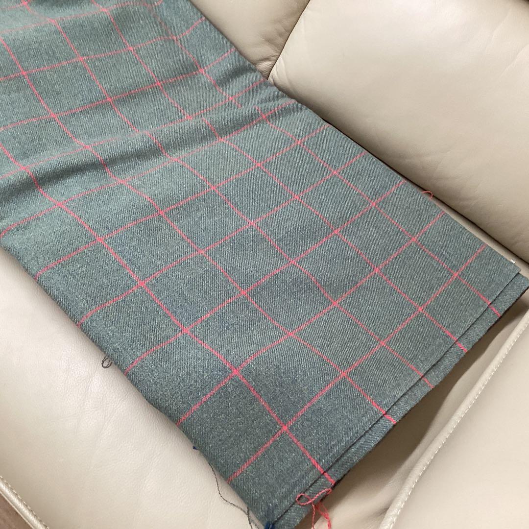 コート　スキャバル　ドメール　ハリソンズ　ジョンフォスター生地