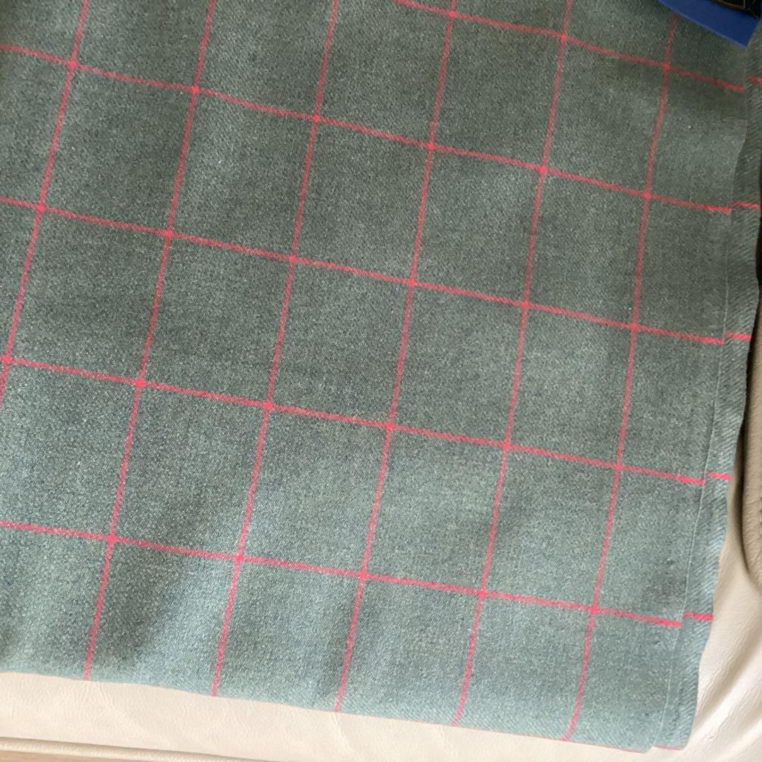 コート　スキャバル　ドメール　ハリソンズ　ジョンフォスター生地