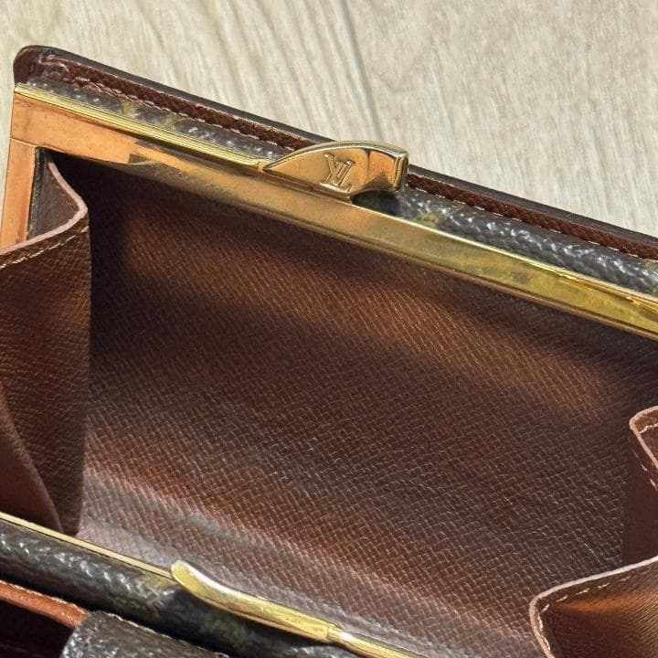 【極美品】ルイヴィトン ヴィエノワ がま口財布 ✨上品＆大人のモノグラム