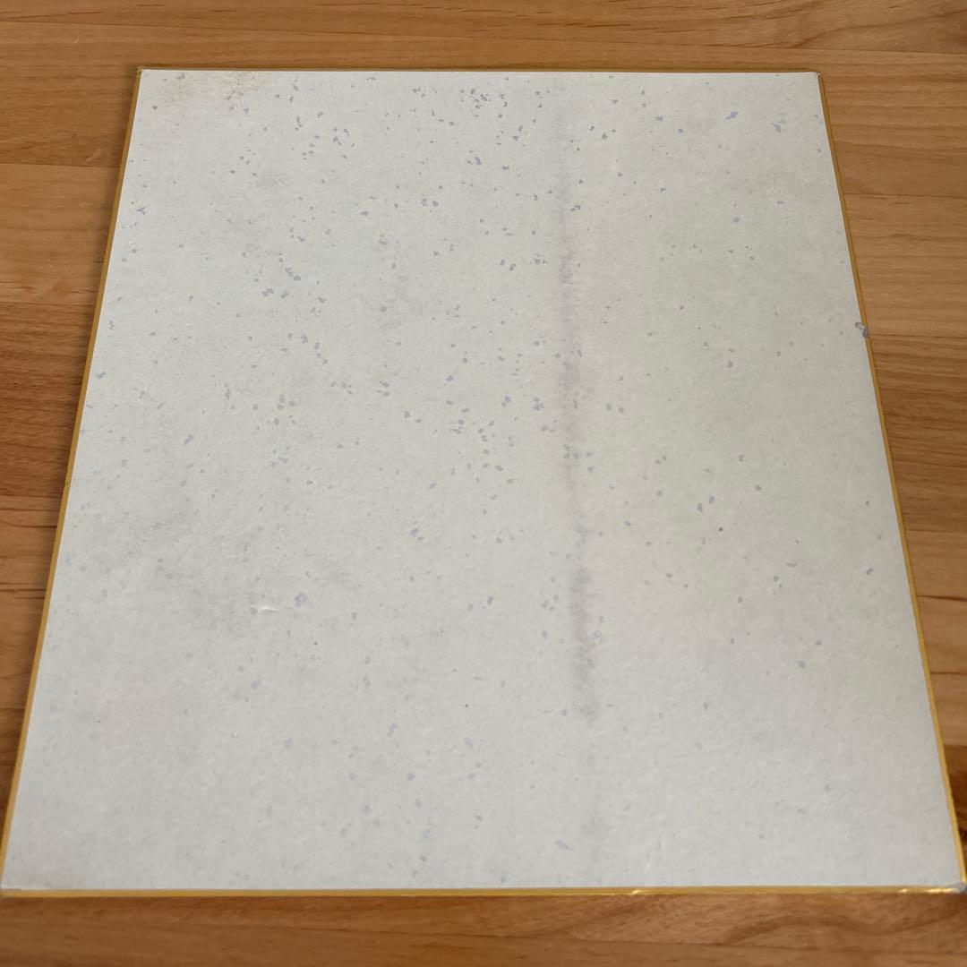 ヤッターマン　布川ゆうじ　直筆イラストサイン色紙