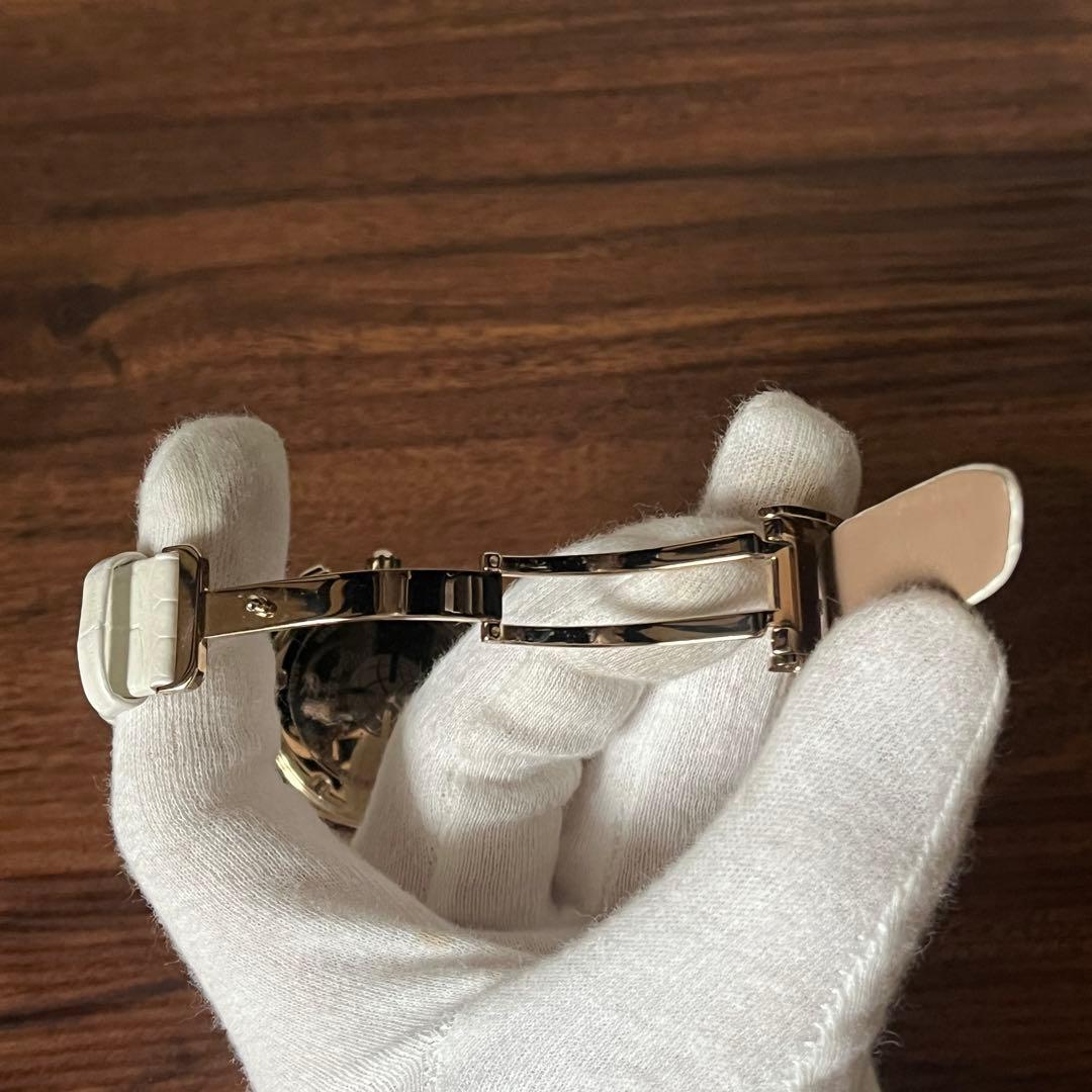 【未使用級！！】SEIKO アストロン シェル文字盤 レザーベルト ホワイト